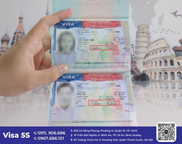 Visa Mỹ đã được duyệt - khách hàng Visa5S